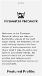 Mobile Screenshot of firewaternetwork.com