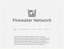 Tablet Screenshot of firewaternetwork.com